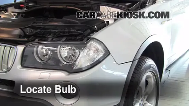 2008 BMW X3 3.0si 3.0L 6 Cyl. Luces Luz de estacionamiento (reemplazar foco)